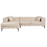 Atelier Del Sofa ugaona garnitura como eco left beige black | ePonuda.com