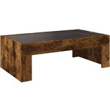 vidaXL Stolić s beskonačnim LED svjetlima boja hrasta 90x50x30 cm | shoptok.hr