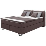 Mömax Postelja Boxspring Tabea, Temno Rjava, 180x200 | Shoptok.si