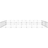  Kavez za ljubimce s 36 panela i vratima crni 35 x 35 cm čelični | Eponuda.ba