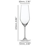 Spiegelau čaše za šampanjac set 4/1 240ml Style | ePonuda.com