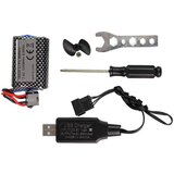 Lean_Toys Otroški motorni čoln na daljinsko vodenje R/C 2.4G Rdeča 20-25 km/h | Shoptok.si