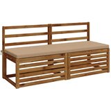  Jastučić za klupu SOEST 100% poliester Pijesak 140 x 50 x 5 cm - Pijesak 140 x 50 x 5 cm Melange | shoptok.hr