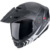 Scorpion kaciga Adx-2 lewis matt black-silver Cene