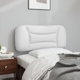  Jastuk za uzglavlje Hvar bijeli 80 cm od umjetne kože | Eponuda.com