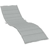  Jastuk za ležaljku prošarani svjetlosivi 200x70x4 cm od tkanine | Eponuda.com