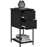  Noćni ormarići 2 kom crni 32 x 42 x 70 cm konstruirano drvo | shoptok.hr