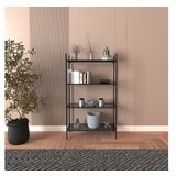 Hanah home polica za knjige marta black smoked glass | ePonuda.com