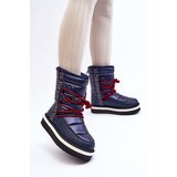 Boto Women's Snow Boots with Laces Navy Lilara | Shoptok.si