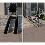 Izdelki za telo Komplet 2 nakladalnih ramp iz aluminija, prilagodljivih in nedrsečih (do 270 kg) | Shoptok.si