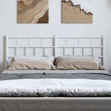  Metalno zamjensko uzglavlje bijelo 135 cm | shoptok.hr