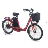  električni bicikl 22" dakota 250W 36V/12Ah crvena Cene