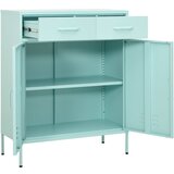 Ormarić za pohranu boja mente 80 x 35 x 101,5 cm čelični | shoptok.hr
