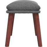  Stolček za noge svetlo siv 45x29,5x35 cm blago, (20818665) | Shoptok.si