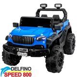  Dvosed Džip na akumulator Delfino SPEED 800 4x4 Plavi | Eponuda.com
