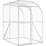  Kokošinjac Srebrna 200 x 200 x 215 cm Pocinčani čelik | shoptok.hr