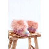 Boto Children's Snow Boots With Eco Fur Multicolored Ariana | Shoptok.si