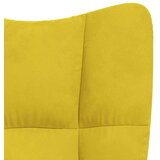  Stolica za opuštanje boja senfa baršunasta | shoptok.hr