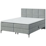 MESONICA Sivi boxspring krevet s prostorom za odlaganje 180x200 cm Bufo – | shoptok.hr