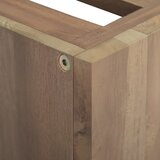  Zidni kupaonski ormarić 46 x 25,5 x 40 cm od masivne tikovine | shoptok.hr