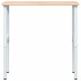  Radni stol 100x60x(71,5-98) cm od masivne hrastovine pravokutni | shoptok.hr