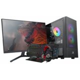 GOSU PC Gaming računalniški komplet RONIN A56GT, Ryzen 5 5600GT, Radeon Vega 7, 16GB RAM, 1TB SSD, 24" FHD + Oprema, W11P, (5000219610) | Shoptok.si