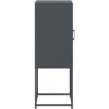  Visoka komoda antracit 36x39x107 cm čelična | Eponuda.com