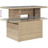vidaXL 9-dijelni set vrtnih sofa s jastucima bež od poliratana | shoptok.hr