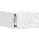 Stolna Stenska stranska miza Bela 34,5 x 33 x 20 cm Inženirski les, (5000298672) | Shoptok.si