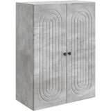  Ormar za montažu na zid Betonska siva 66 x 34,5 x 90 cm Cene