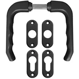 Garnitura Dara za metalna vrata crna /47507