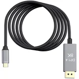 VERK GROUP kabel USB-C v DisplayPort (8k), 1,8m 06315