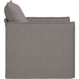 SOFA Sivo-smeđa 195 x 82 x 85 cm Metal | shoptok.hr