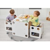 Hanah home Dječiji set Sto i stolice, 70x54x51.5cm, Bijela Cijene