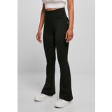 Urban Classics Women's Organic Interlock Bootcut Leggings - Black | ePonuda.com