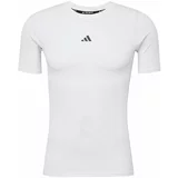 Adidas Tehnička sportska majica antracit siva / bijela