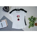  minnie mouse strukirana majica bela | Eponuda.com
