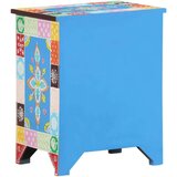  Ručno obojeni noćni ormarić 40 x 30 x 50 cm masivno drvo manga | shoptok.hr