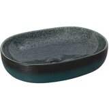 Nadgradni umivaonik tirkizni ovalni 59x40x14 cm keramički | shoptok.hr