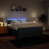  Krevet s oprugama i madracem plavi 180x200 cm od tkanine | shoptok.hr