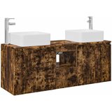  Set ormarića za kupaonicu 3 kom. Dimljeni hrast 53 x 35 x 63 cm | shoptok.hr