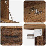 vidaXL Ormar za Zid Staro drvo 100 x 36.5 x 35 cm Konstruirano drvo | shoptok.hr