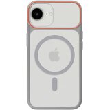 AVIZAR MagSafe ovitek za iPhone 17e dvoslojna trda zadnja zaščita odporna na udarce, Siva, (5000275289) | Shoptok.si