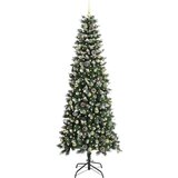 vidaXL Umjetno božićno drvce s stalakom Zelena 96 x 96 x 240 cm | shoptok.hr