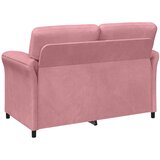SOFA za dvije osobe Ružičasta 158 x 83 x 95 cm Baršun | shoptok.hr
