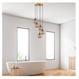 Opviq Luster Selcuklu-Mr-790-1, 60x60x111cm, IP20, Zlatna boja | Eponuda.ba