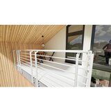 Minka Metalna ograda Secura pro side bijela 1,5 m | shoptok.hr