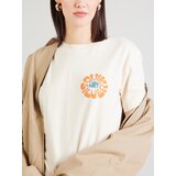 Quiksilver Majica bež / smaragd / oranžna | Shoptok.si