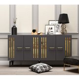 Hanah home Junes - Anthracite, Gold AnthraciteGold Console | ePonuda.com
