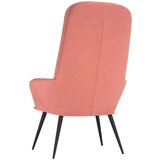  Stol za sproščanje roza žamet, (20934522) | Shoptok.si
